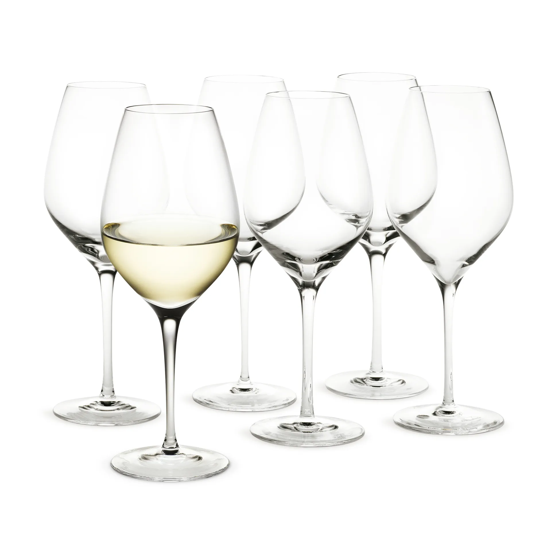 Cabernet vitvinsglas 36 cl 6-pack, Klar Holmegaard