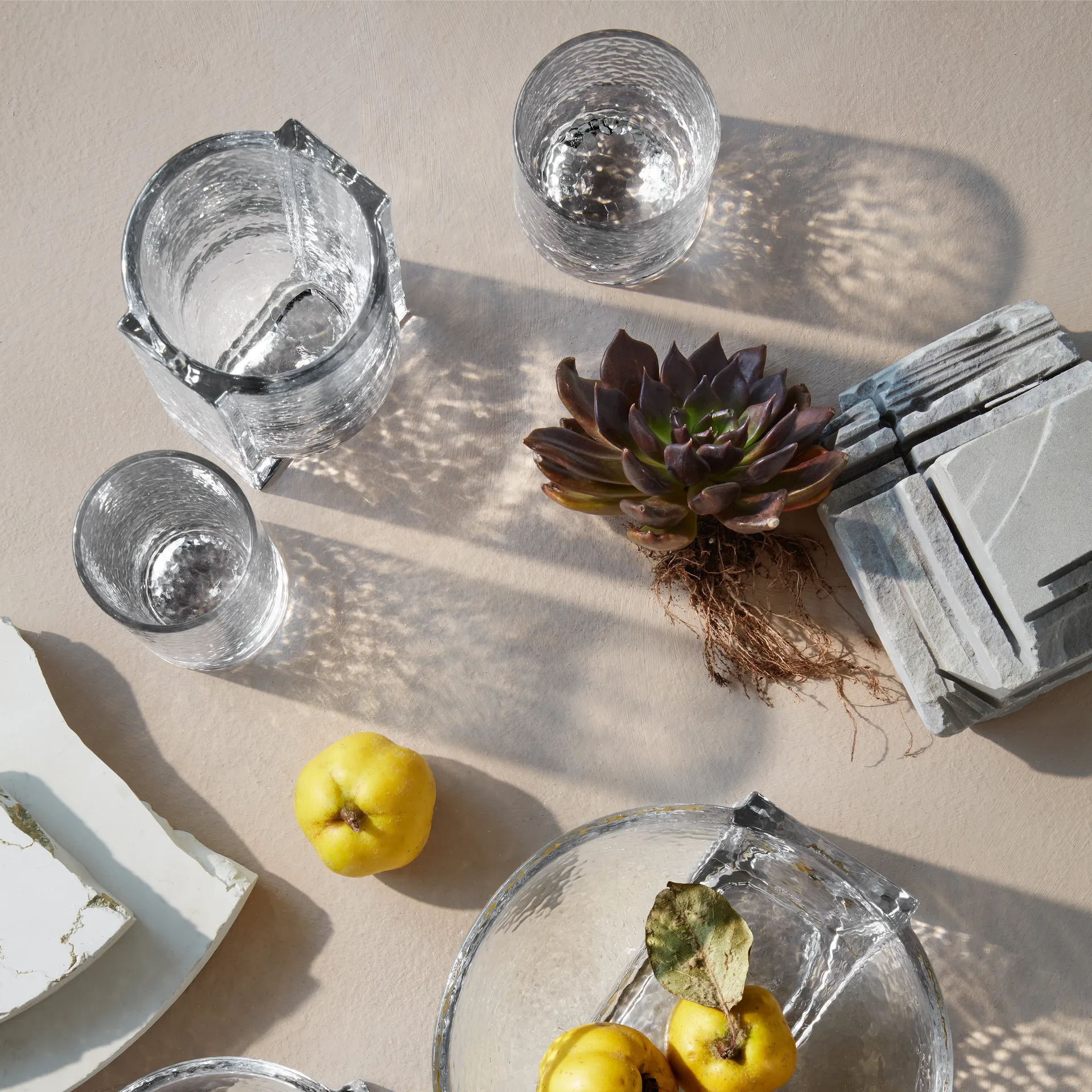 Forma vas 20 cm, Klar Holmegaard