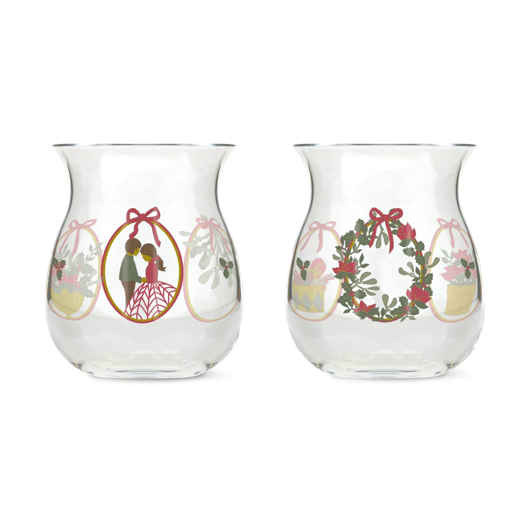 Holmegaard Christmas julljuslykta 2-pack, 2025 Holmegaard