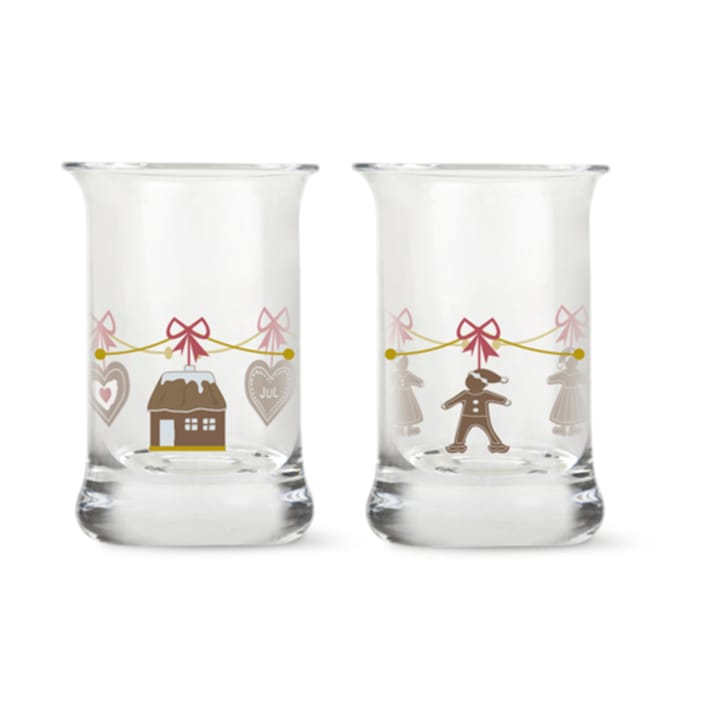 Holmegaard Christmas julsnapsglas 2-pack - 2023 - Holmegaard