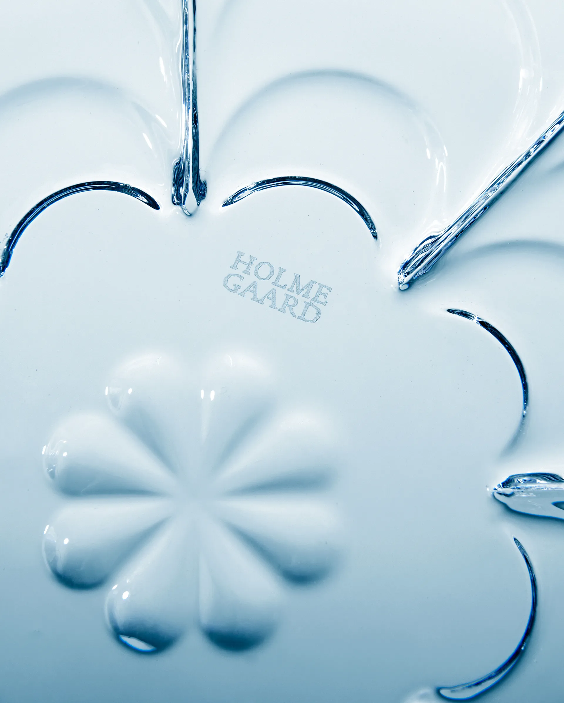 Lily dessertallrik Ø16 cm 2-pack, Blue iris Holmegaard