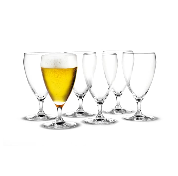 Perfection ölglas 44 cl 6-pack - Klar - Holmegaard