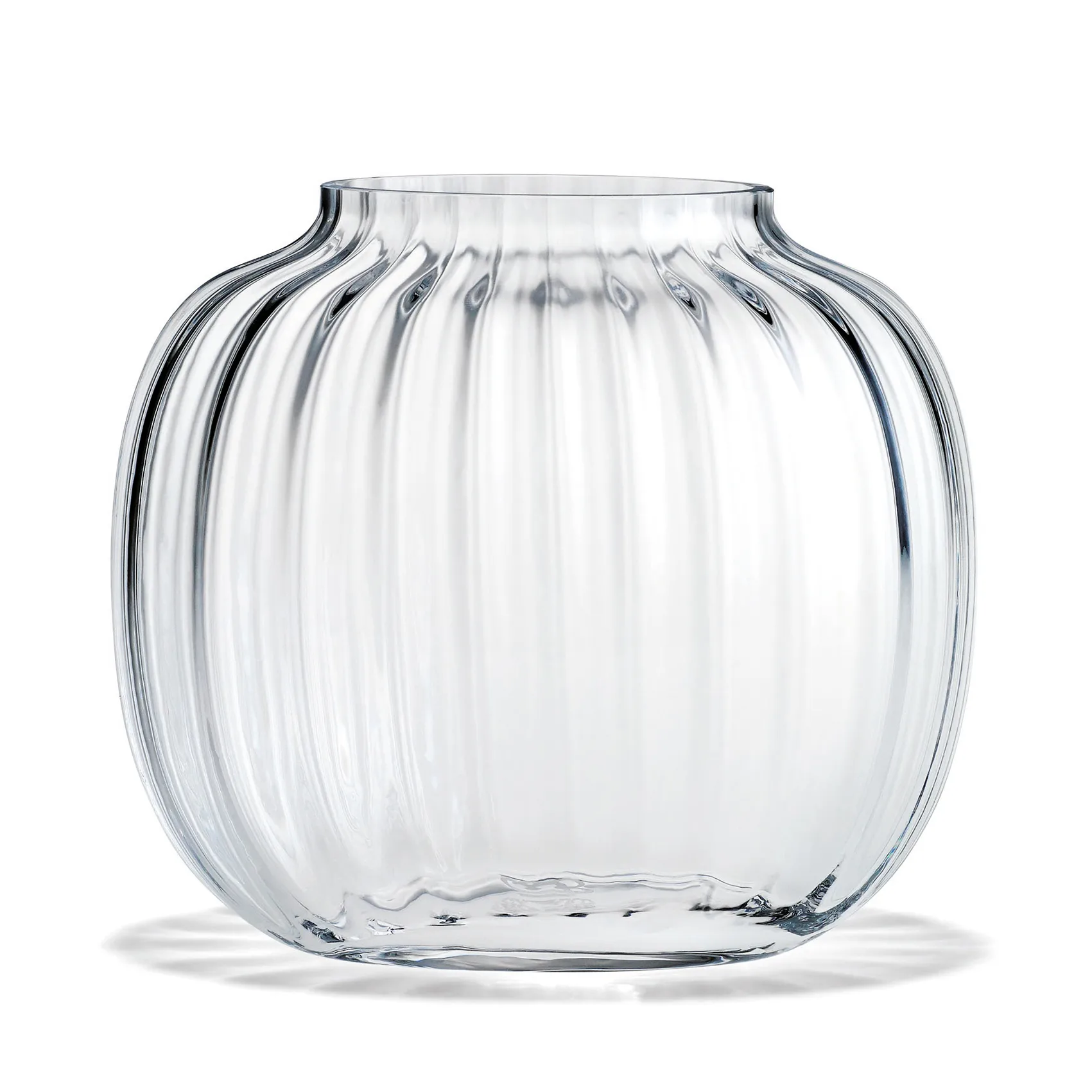 Primula vas oval 17,5 cm, Klar Holmegaard