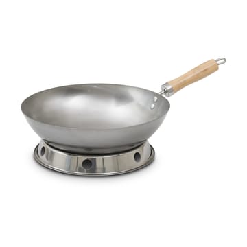 Hot Wok bordskydd wokpanna Ø25,5 cm - Rostfritt stål - Hot Wok