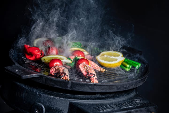 Hot Wok grillpanna gjutjärn, 32,5 cm Hot Wok