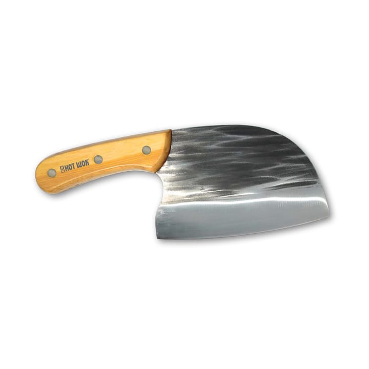 Hot Wok klyvkniv 24,5 cm - Rostfritt stål-bambu - Hot Wok