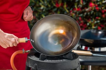 Hot Wok wokpanna kolstål - 30 cm - Hot Wok