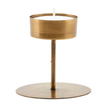 Produktfoto för House doctor - Candle stand - Ljusstake - Antique brass - H10 x Ø10,5 cm