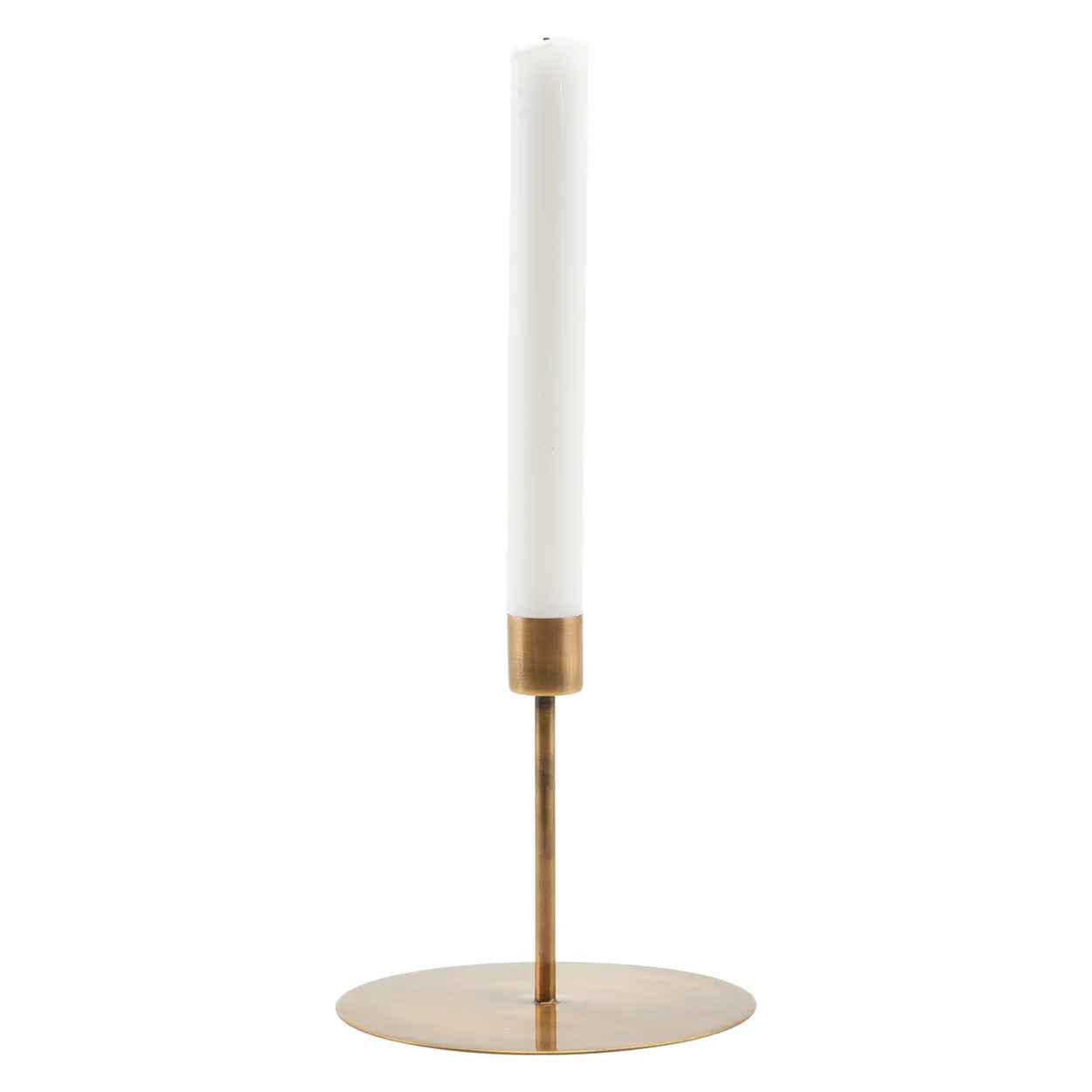 House Doctor Anit ljusstake antik mässing 12 cm