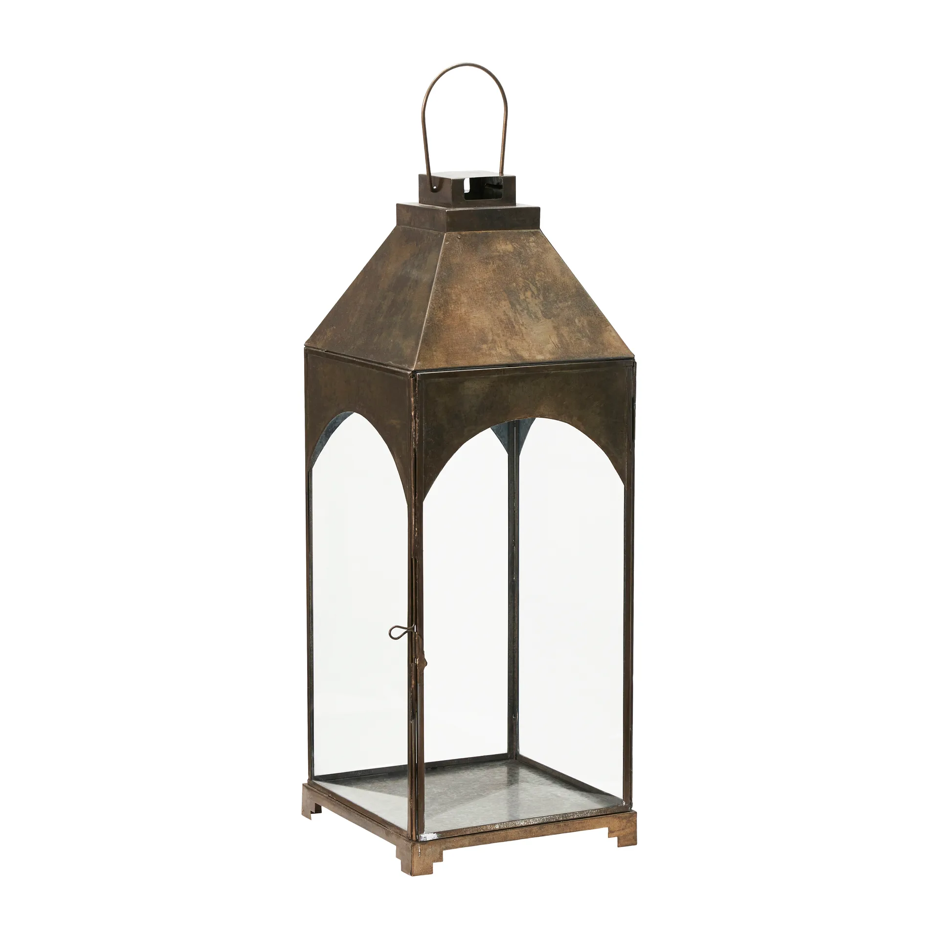 Arch lykta antik mässing, 48 cm House Doctor