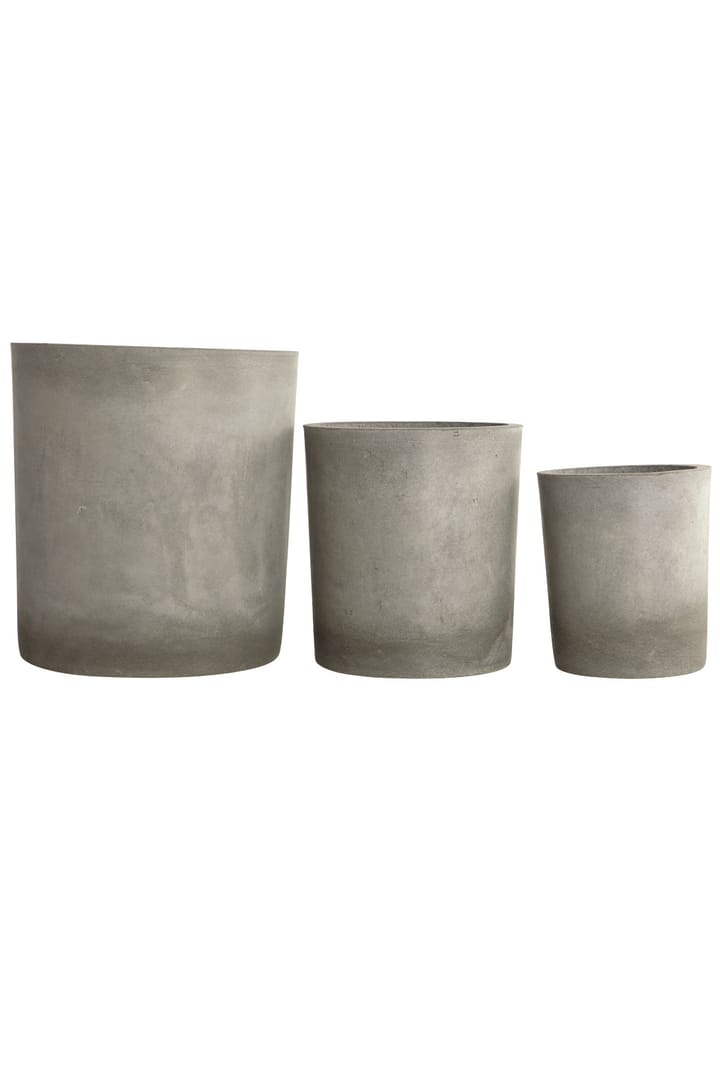 Ave kruka 3-pack - Cement - House Doctor