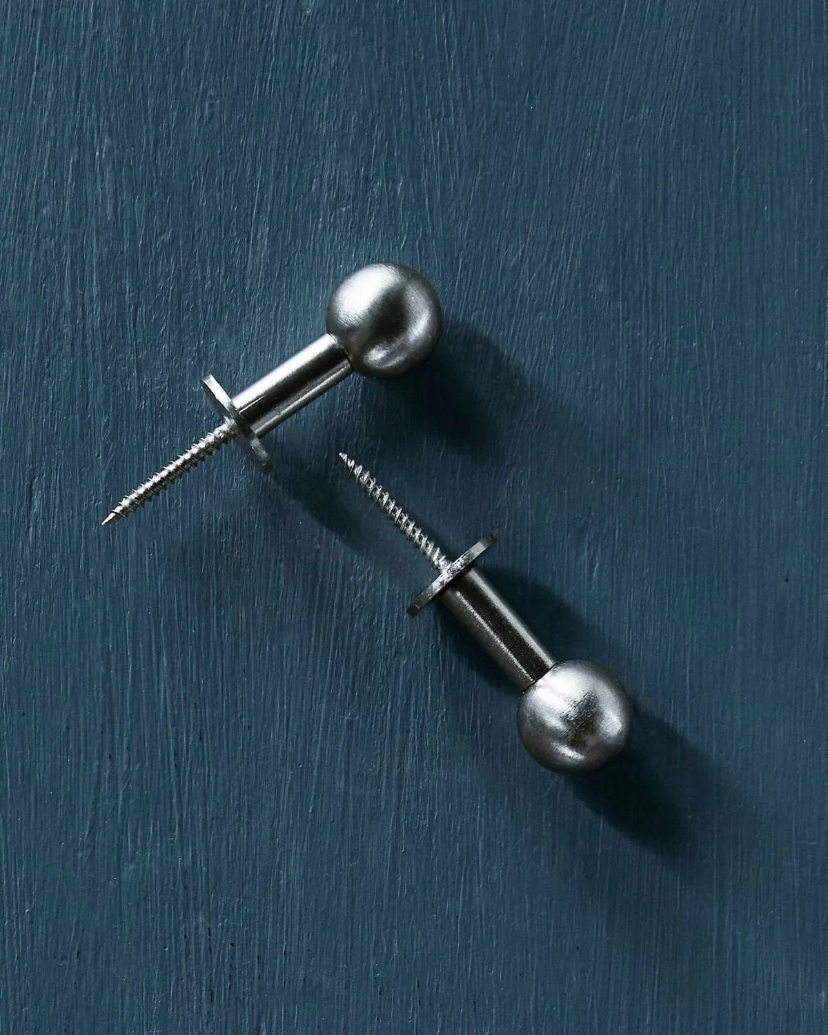 Ball krok 2-pack, Silver finish, Ø4x2 cm House Doctor