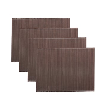 House Doctor Bamb bordstablett 33×45 cm 4-pack Ljusbrun