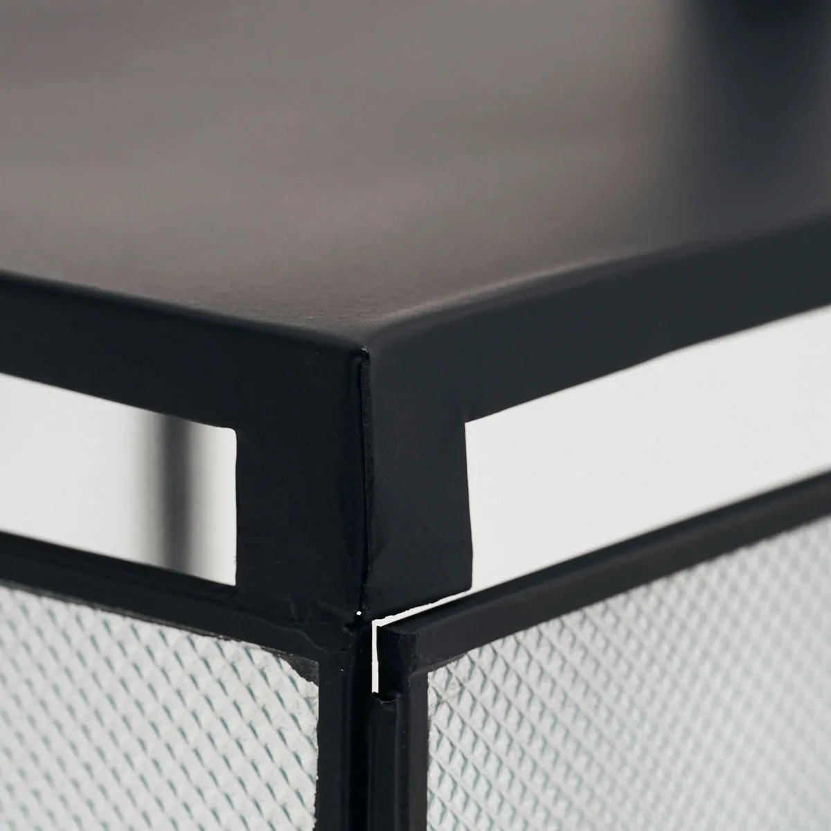 Blaze lykta 40 cm, Svart antikvitet House Doctor