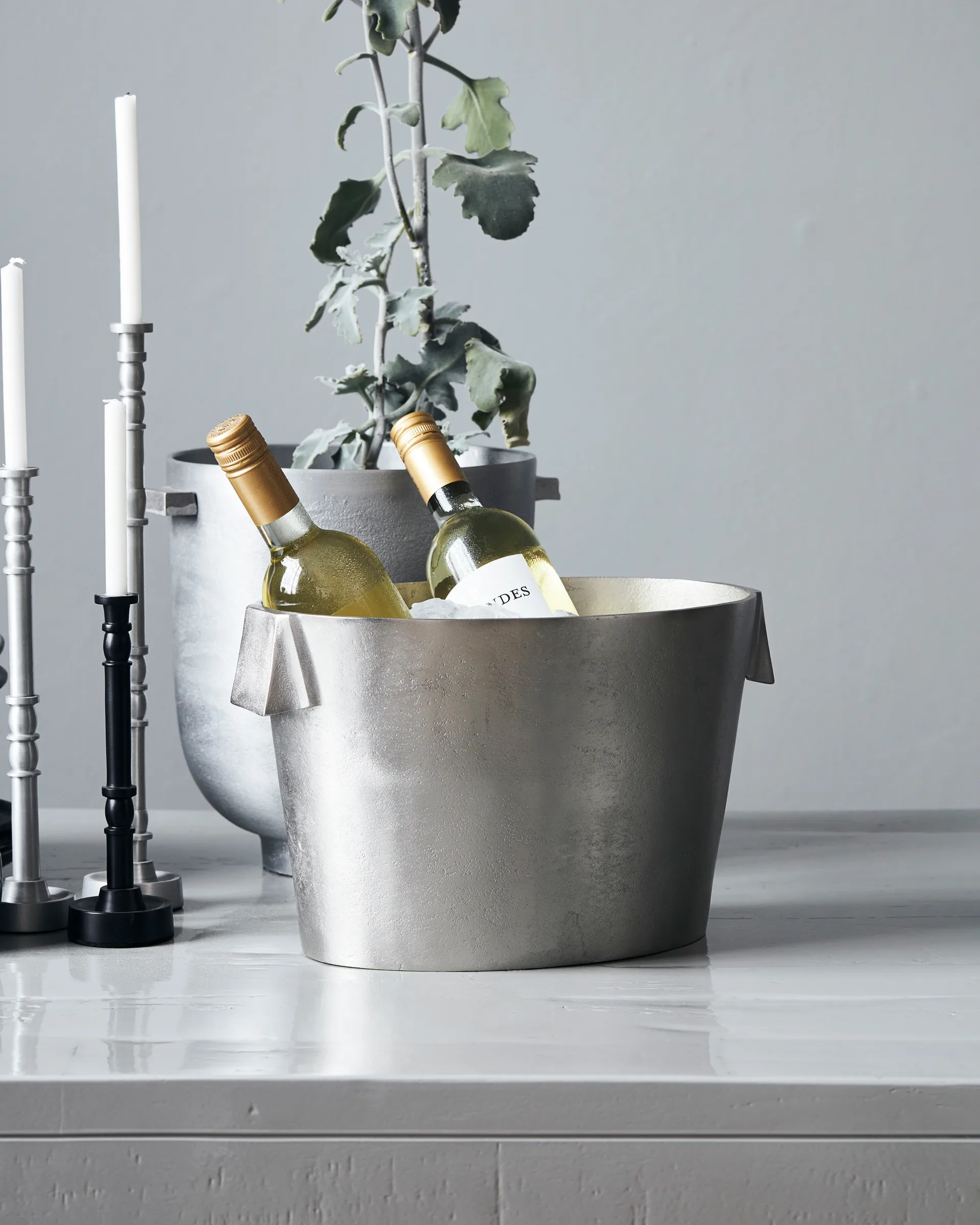 Buck vinkylare 22x32 cm, Borstat silver House Doctor