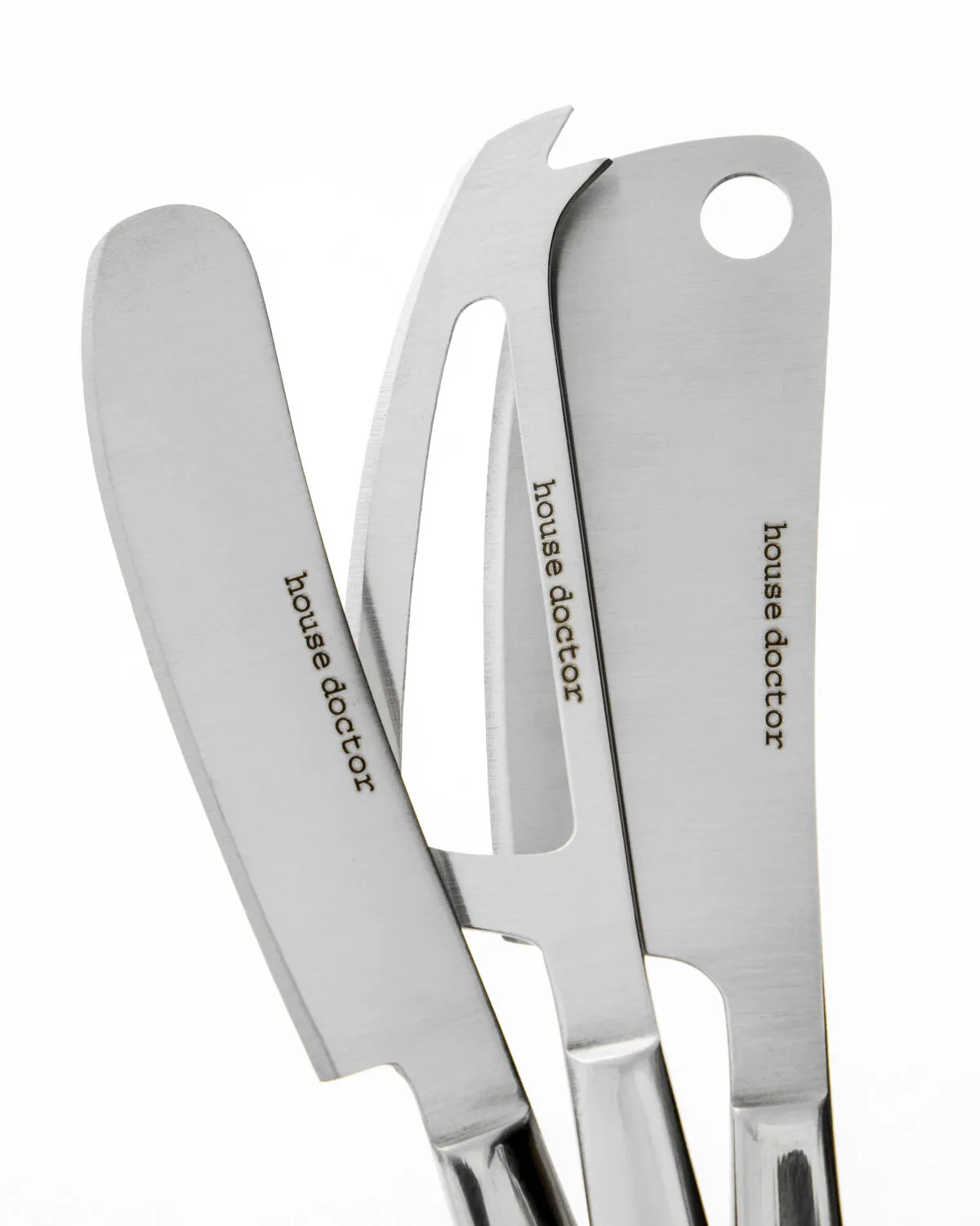 Cheese ostknivar 3 delar, Silver House Doctor