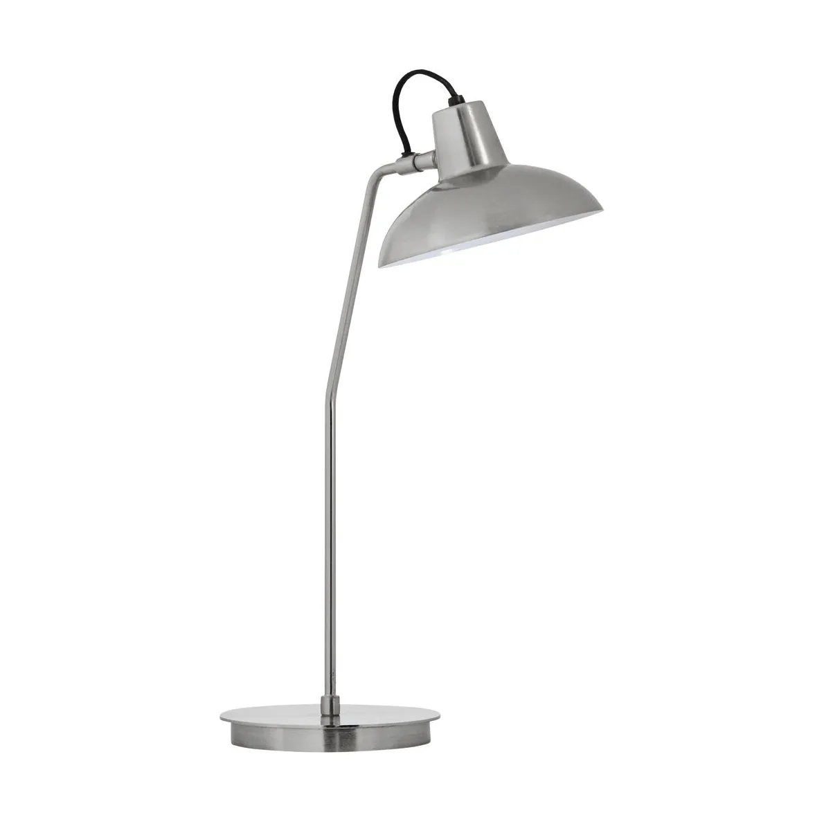 Desk bordslampa hög, Borstad silverfärg House Doctor