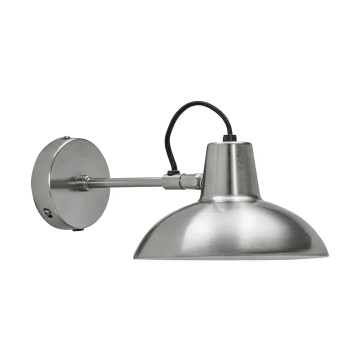 Desk vägglampa 30 cm - Borstad silverfärg - House Doctor