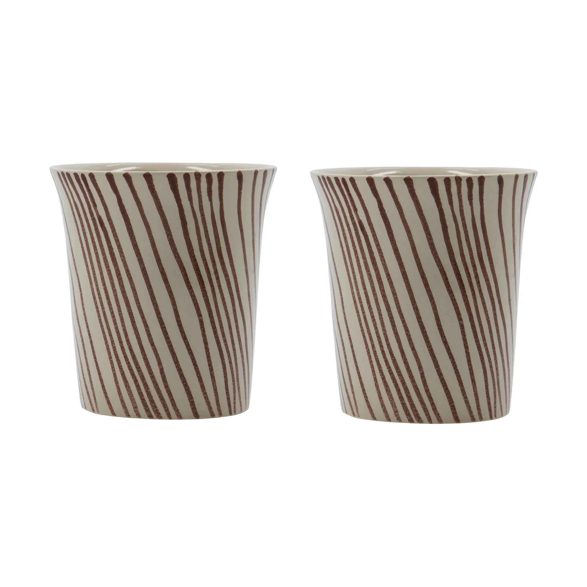 Diva mugg 25 cl 2-pack, Brun House Doctor