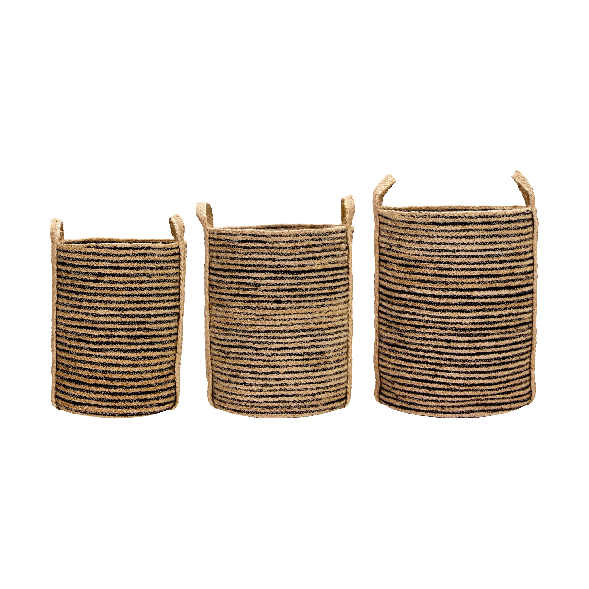 Dungi förvaringskorgar 3-pack, Svart-natur House Doctor