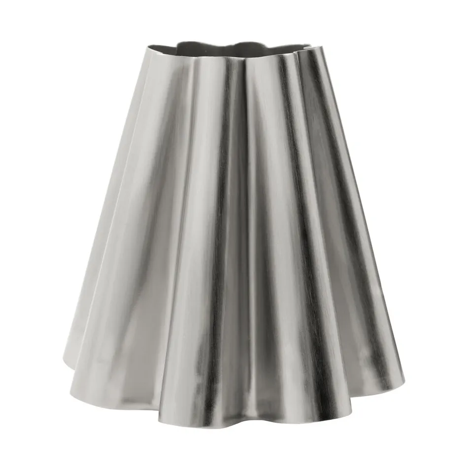 Flola lampskärm, Borstad silverfärg, Ø16x16 cm House Doctor