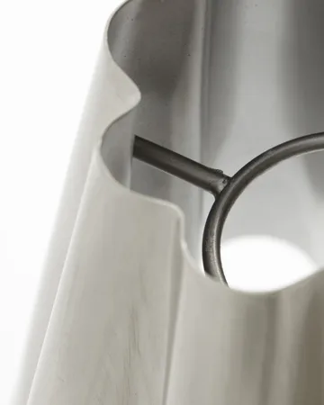 Flola lampskärm - Borstad silverfärg, Ø16x16 cm - House Doctor