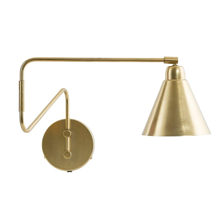 Game vägglampa mässing - stor, 76 cm - House Doctor