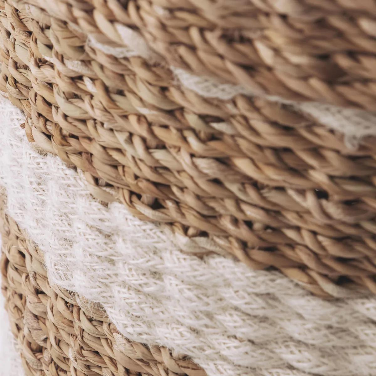 Geet förvaringskorg 2 delar, Natur-brun House Doctor