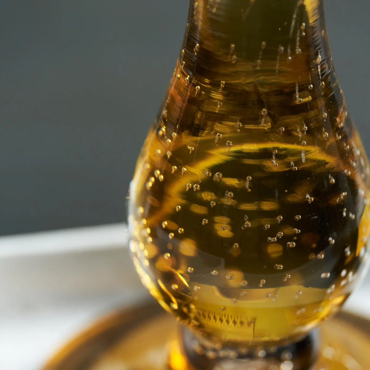 Glee ljusstake 22 cm, Amber House Doctor