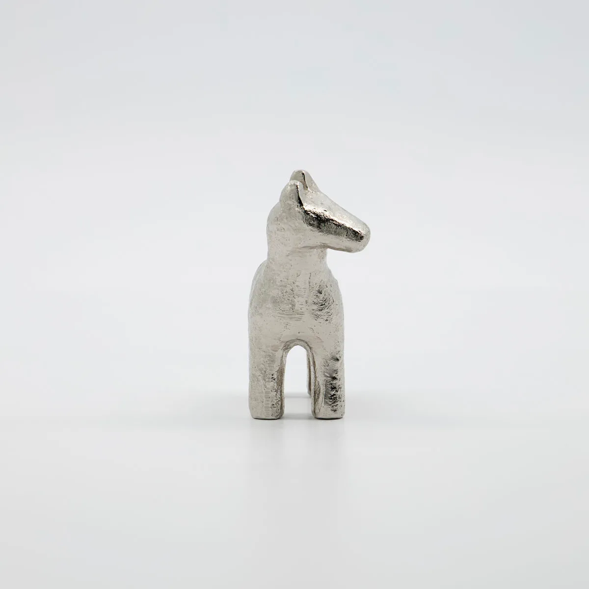 Horse ljusstake 7,5 cm, Antiksilver House Doctor