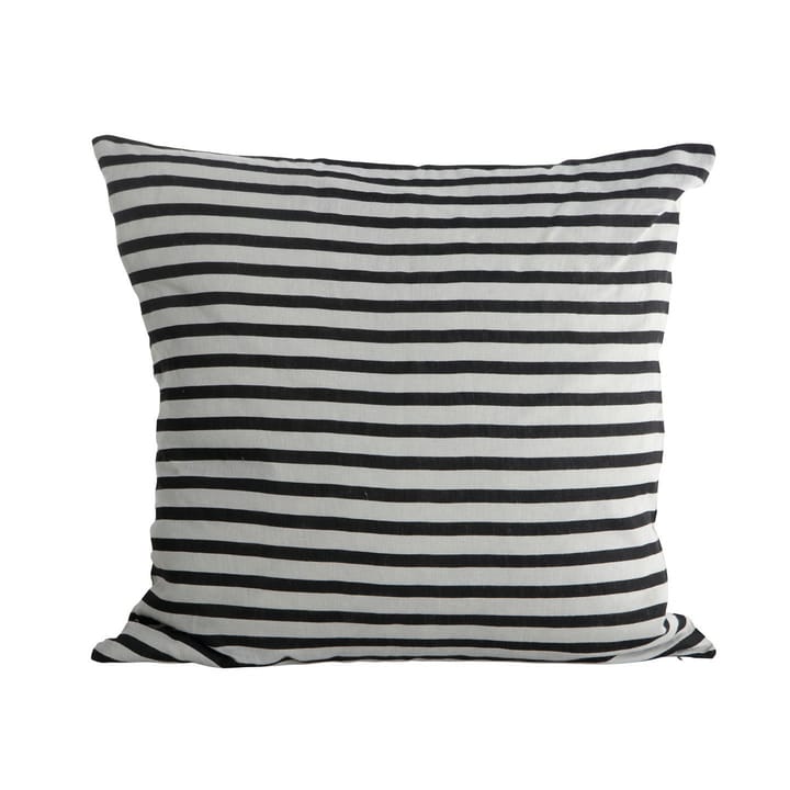 House Doctor kuddfodral stripes - black-grey - House Doctor