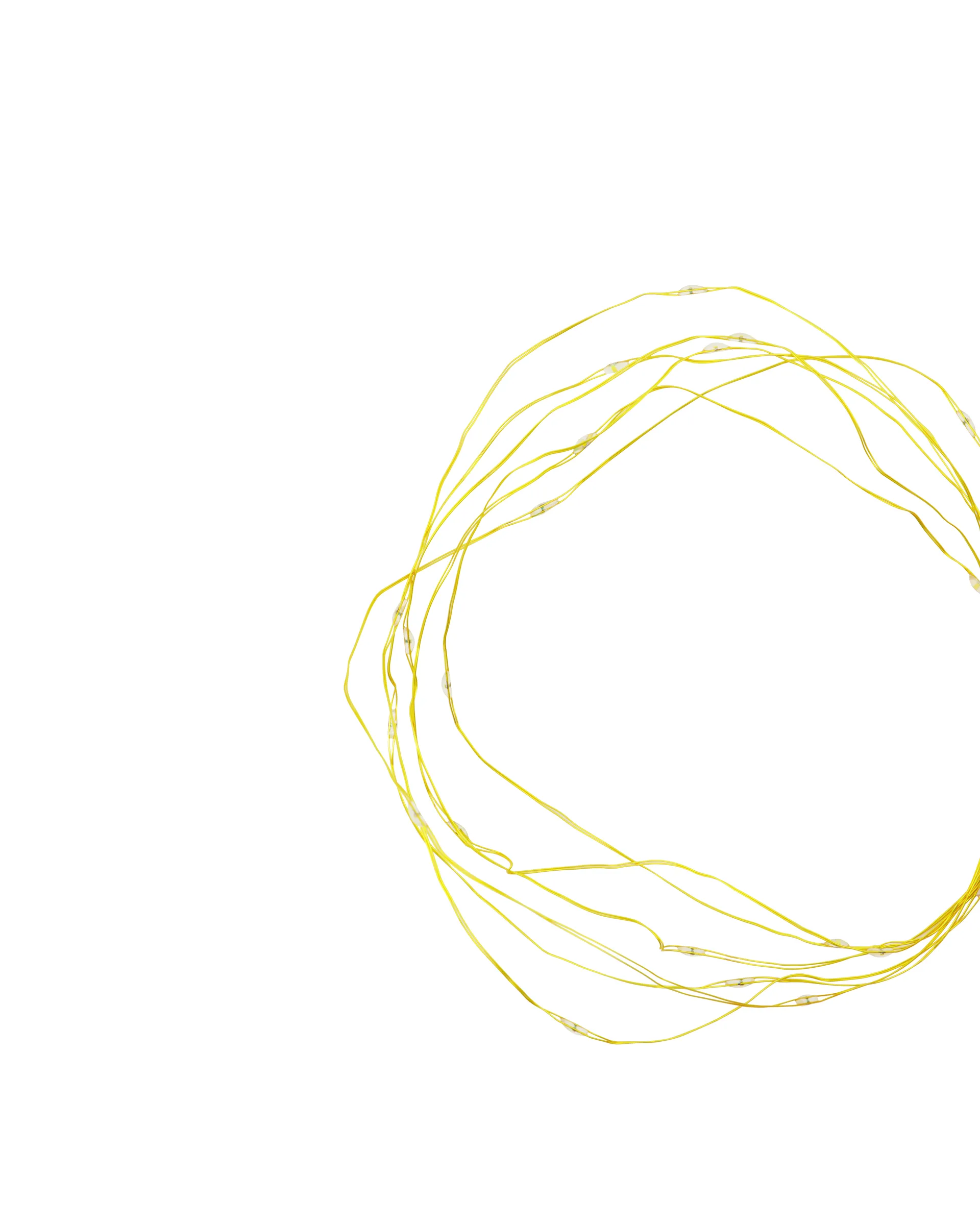 House Doctor ljusslinga 10 meter 80 lampor, Mässing House Doctor