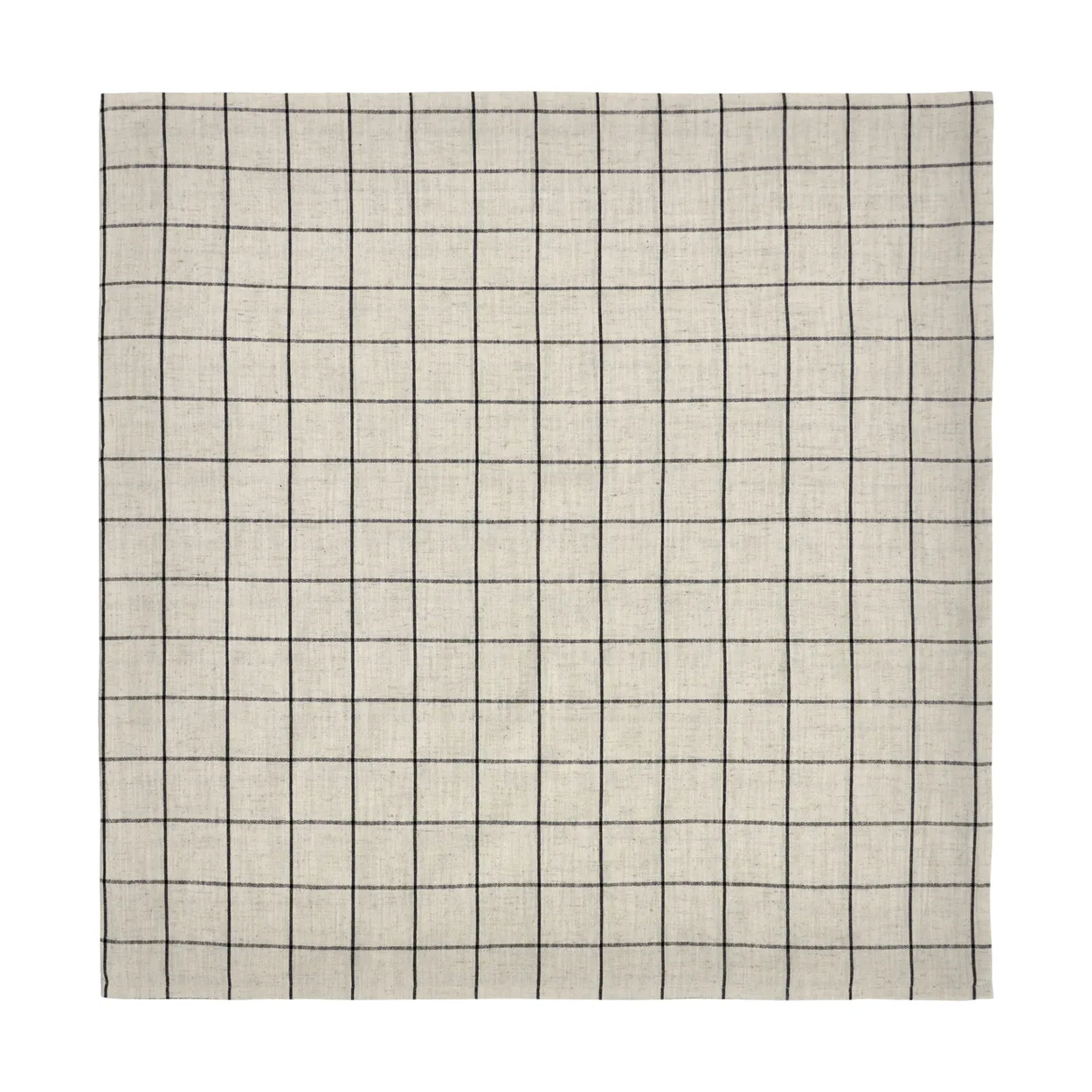 House Doctor Join bordsduk 150×150 cm Svart-off white