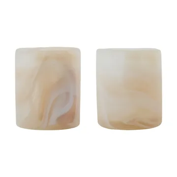 Kae värmeljushållare Ø7x8 cm - Beige - House Doctor