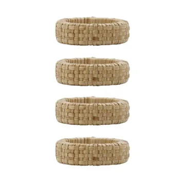 Kind servettring Ø5 cm 4-pack - Bambu - House Doctor