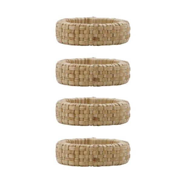 Kind servettring Ø5 cm 4-pack - Bambu - House Doctor