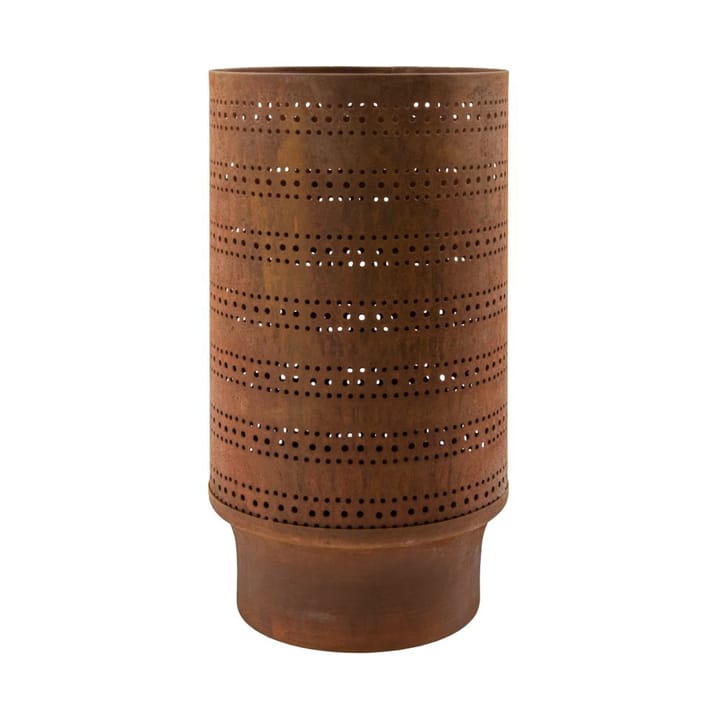 Kutu ljusstake Ø15 cm - Bränd röd - House Doctor
