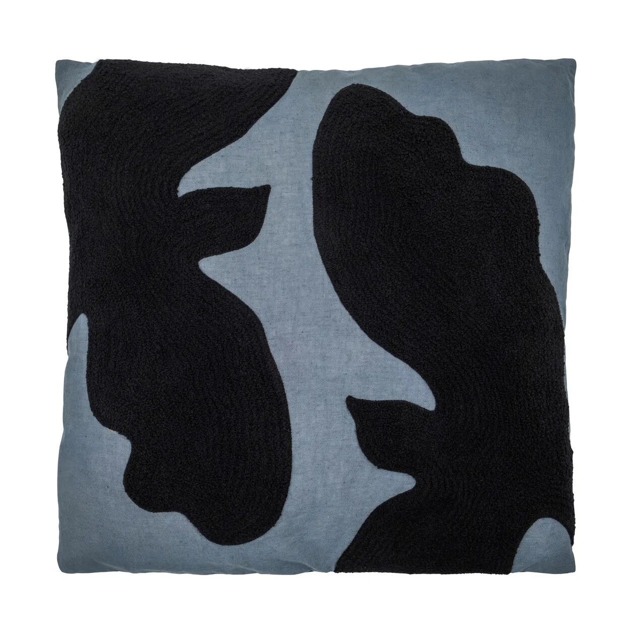 Miki dekorationskudde, Medelhavsblå-svart, 50x50 cm House Doctor
