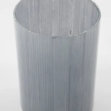 Mirr värmeljushållare 19 cm - Frostgrå - House Doctor