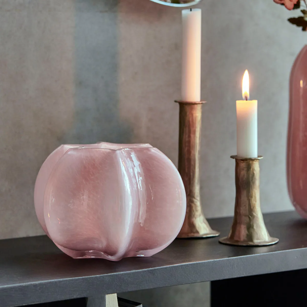 Nixi värmeljushållare 17,5 cm, Rosa House Doctor