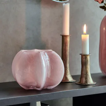 Nixi värmeljushållare 17,5 cm - Rosa - House Doctor