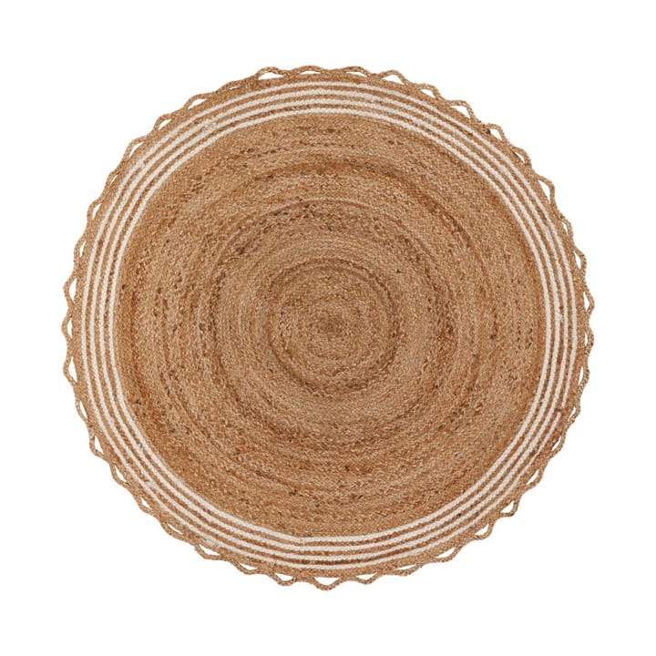 Nord julgransmatta Ø120 cm, Jute-vit House Doctor