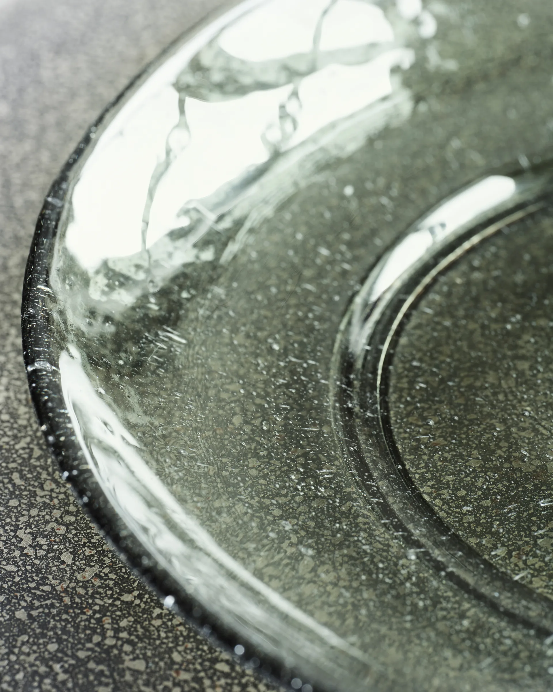 Rain assiett Ø21 cm 2-pack, Grön House Doctor