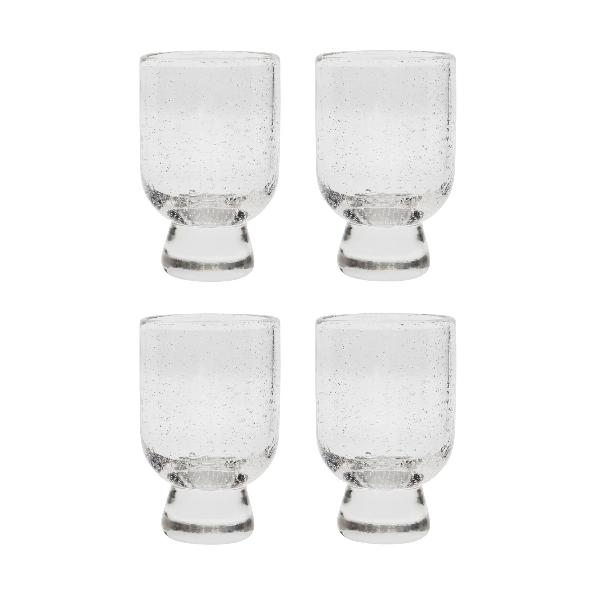 Rich glas på fot 23 cl 4-pack, Klar House Doctor