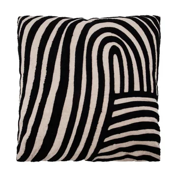 Sky dekorationskudde - Sand-svart, 50x50 cm - House Doctor