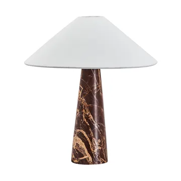 Soffi bordslampa - Brun-Off-White, Ø42x44,5 cm - House Doctor