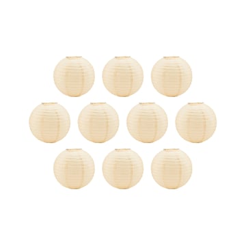 Läs mer om House Doctor Soni lampskärm 10-pack sand Ø15 cm