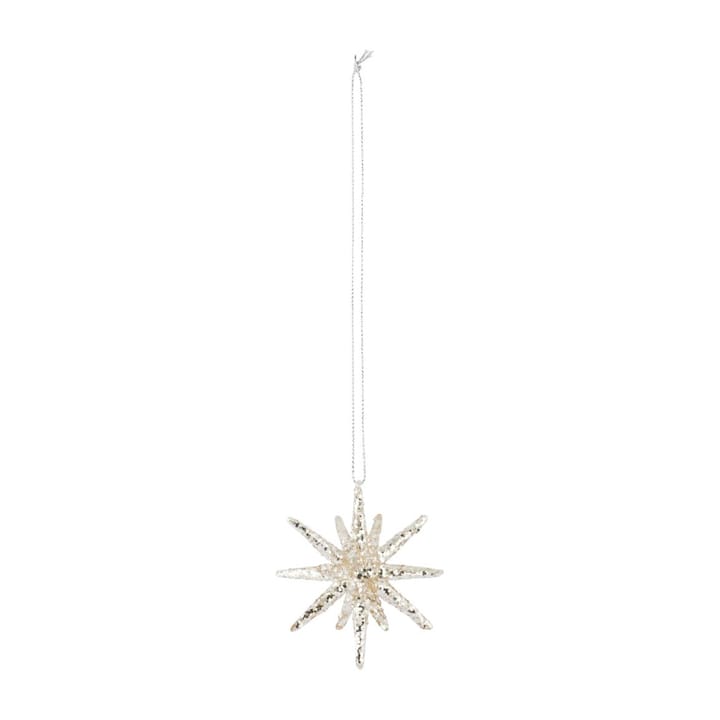 Spike julhänge Ø7,5 cm, Silver-glitter House Doctor