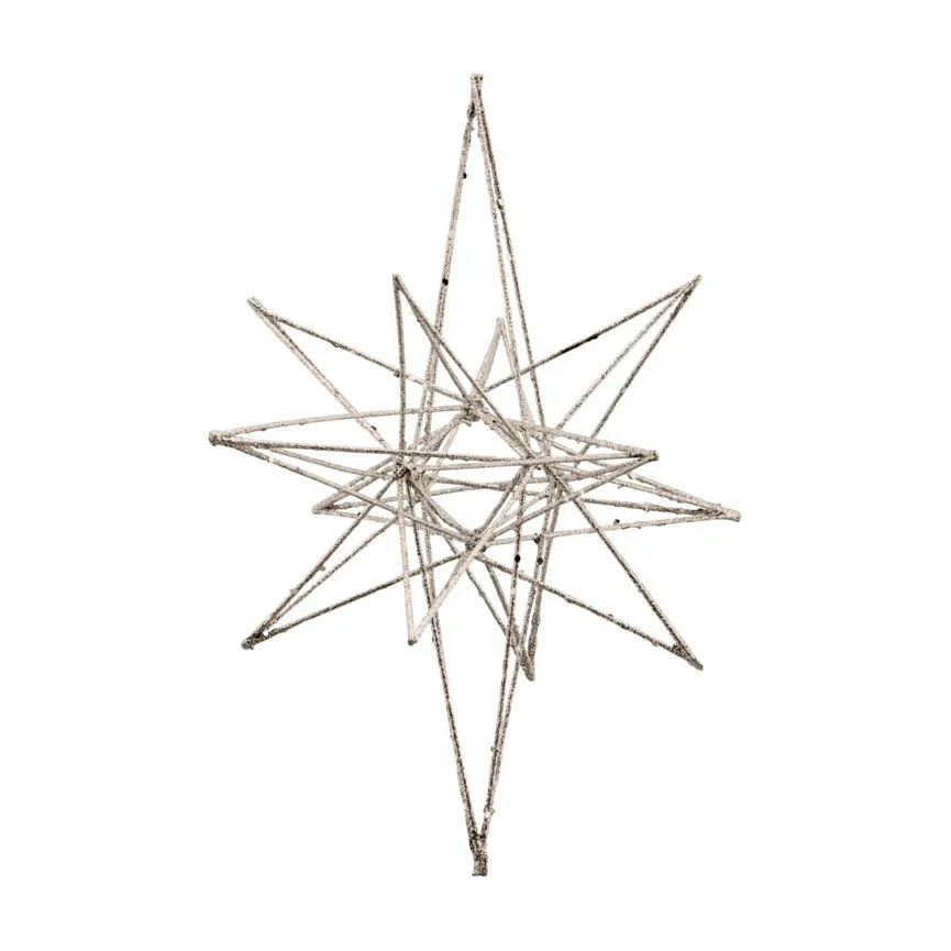 Star juldekoration 14x25 cm, Champagne House Doctor