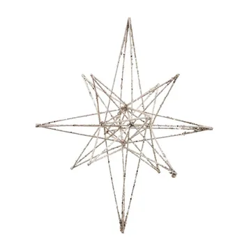 Star juldekoration 21x35 cm - Champagne - House Doctor